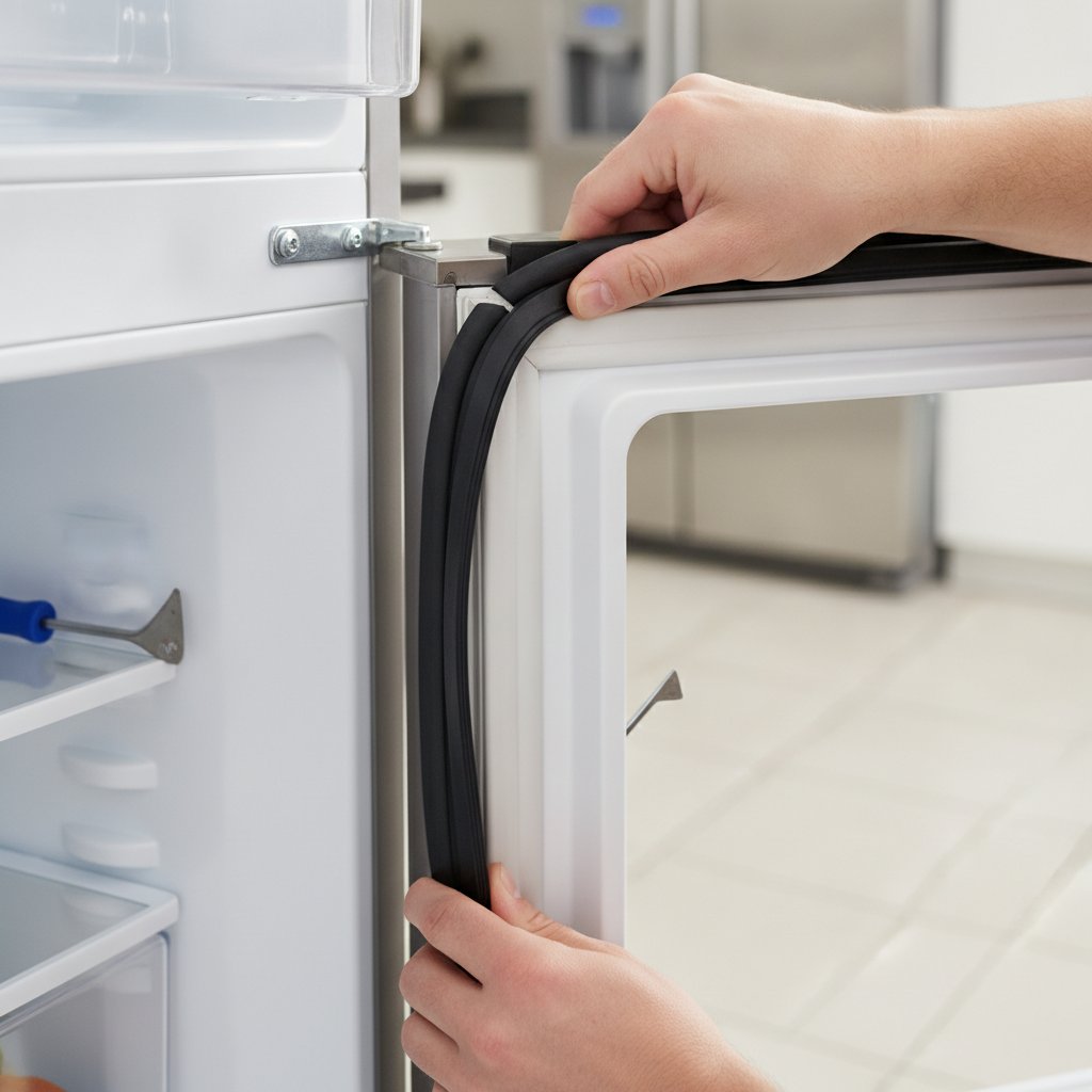 Whirlpool refrigerator leak repair in Praga